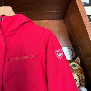 Rossignol - 309 Rosewood Red Emblem Ski Jacket - Youth 12